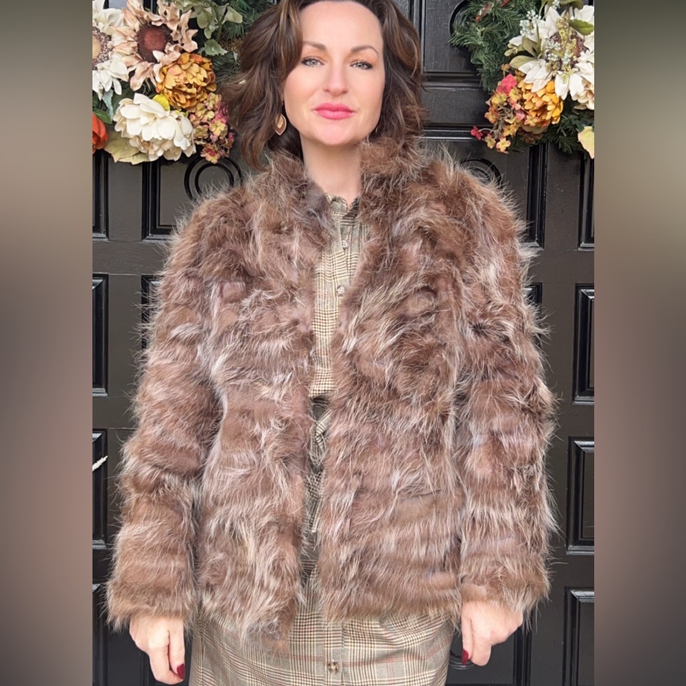 Beautiful REAL FUR COAT